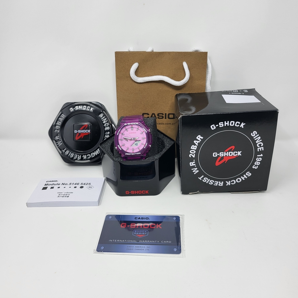 Casio G-Shock Pink Resin Watch